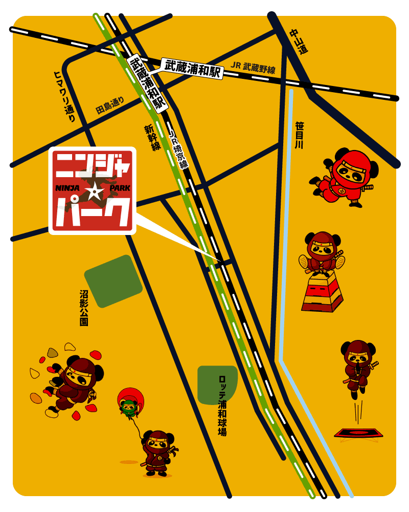 武蔵浦和店地図