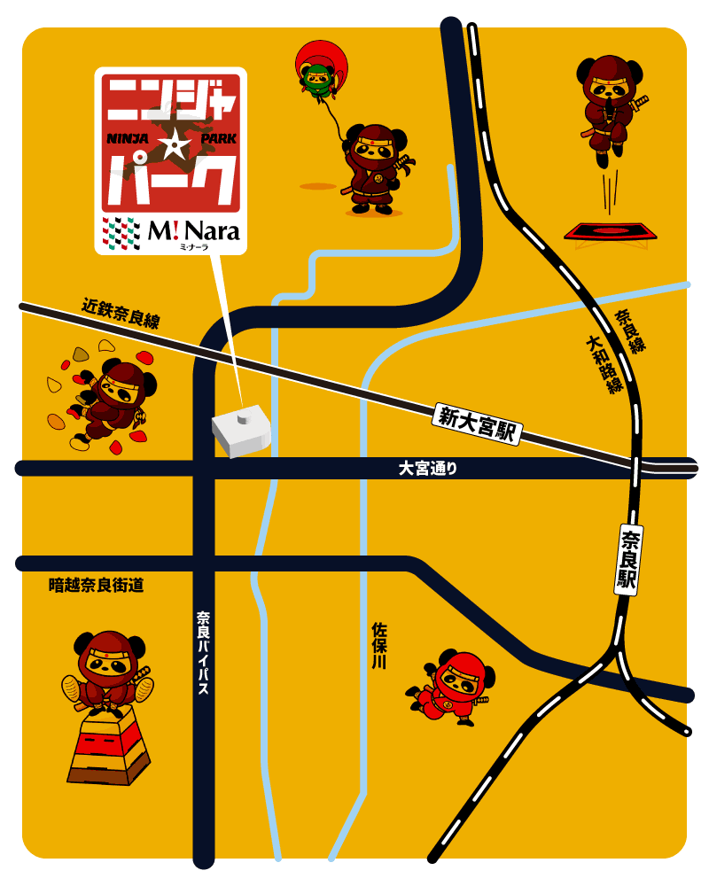 奈良店地図