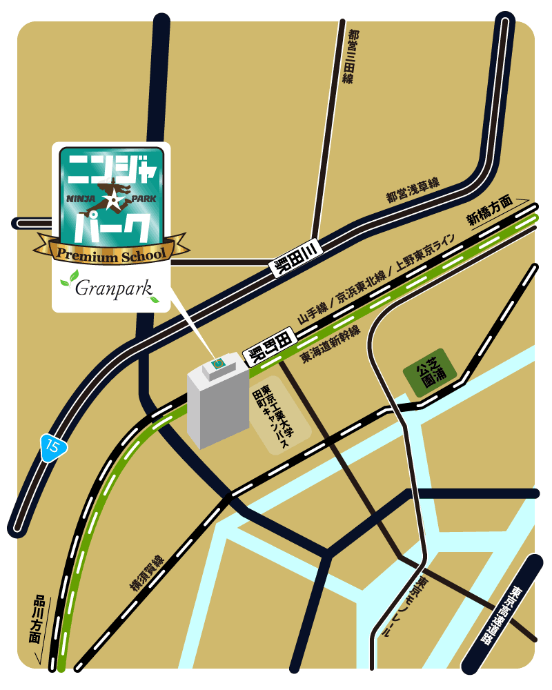 田町店地図